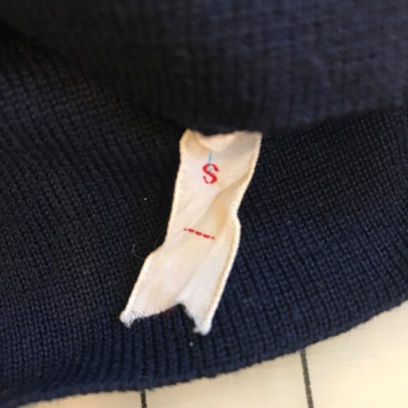 BOGNER NAVY ALPINE WOOL CREWNECK SKI SWEATER Size Small - Picture 16 of 16